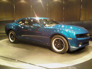 Illustration for article titled 2010 Chevy Camaro LS Shows Off Rallye Style Wheels